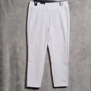 Galvin Green Nicole Trousers Womens Size 31x28 White Ventil8 Plus Golf Pants B